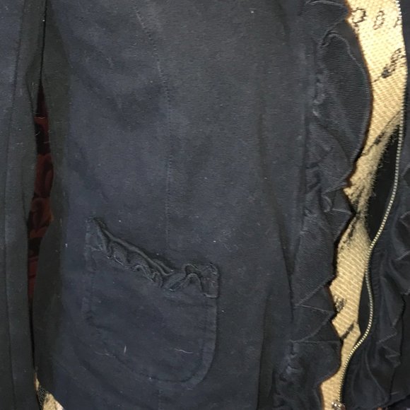 Uniform JPR Black Ruffle Jacket - Picture 2 of 6